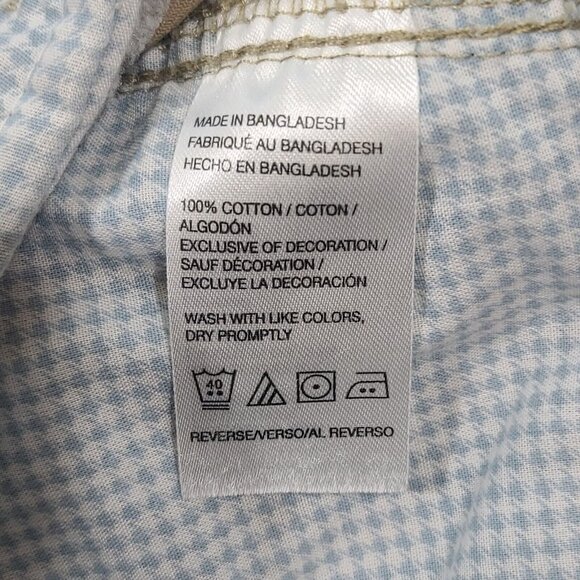 Izod 9" Kahki Shorts Men's Size 34 - Picture 5 of 8